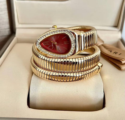 💎 ساعة Bvlgari Serpenti – فخامة تلفّ المعصم